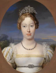 Portrait of Carolina Ferdinanda of Austria, not a Princess of Schleswig-Holstein